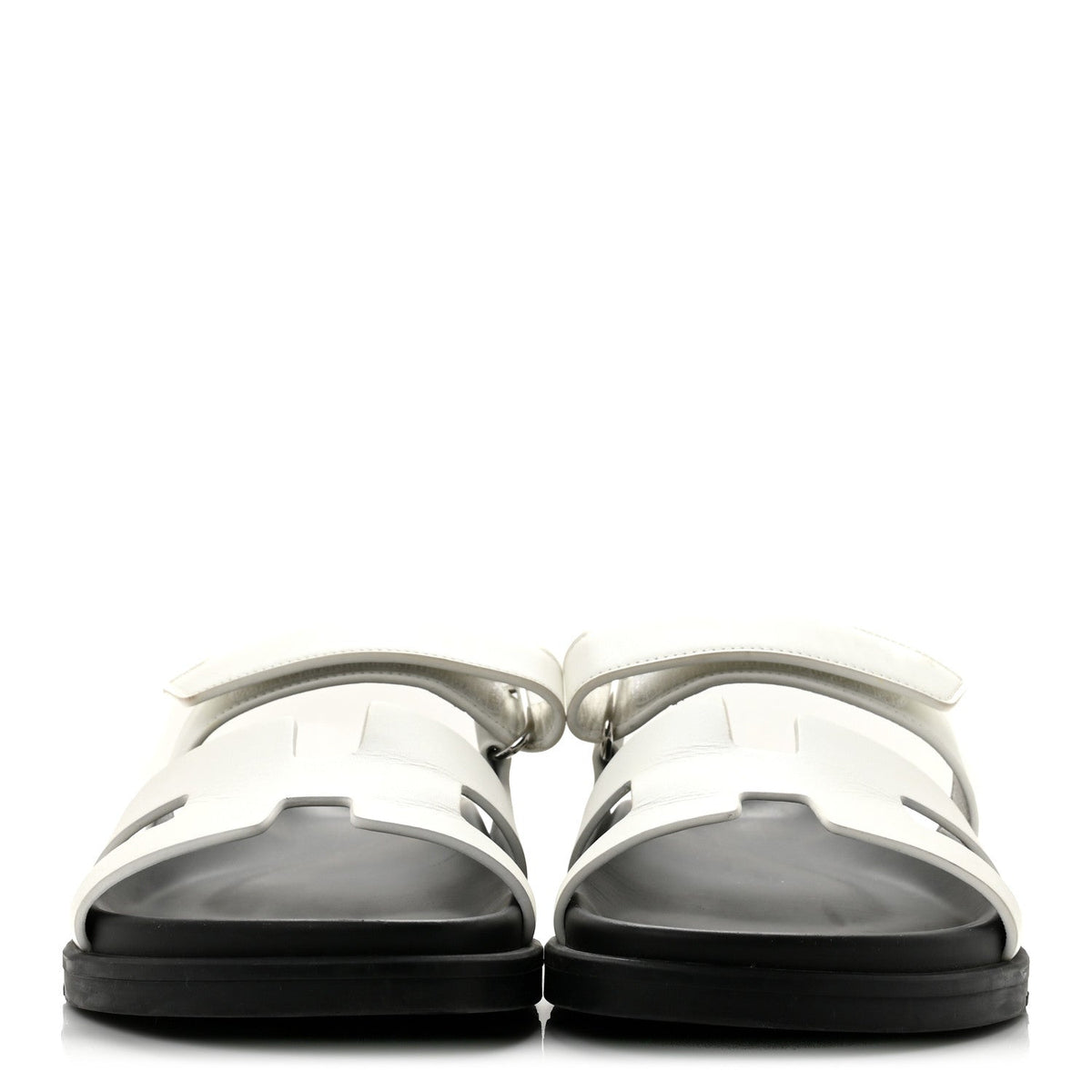 Calfskin Womens Chypre Sandals 38.5 White