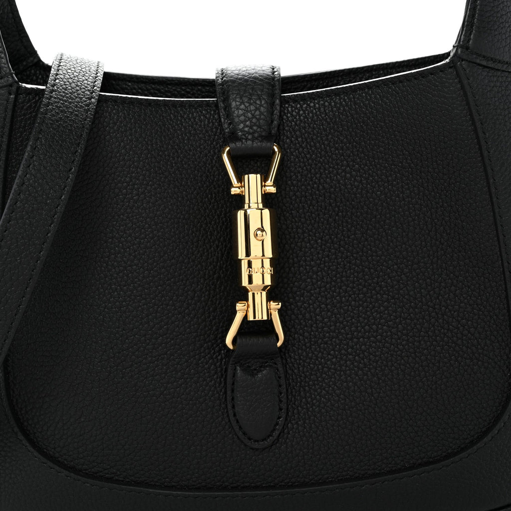 Grand Prix Calfskin Small Jackie 1961 Hobo Black