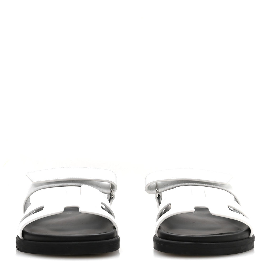 Calfskin Womens Chypre Sandals 37.5 White