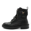 Calfskin Ranger Boots 40 Black