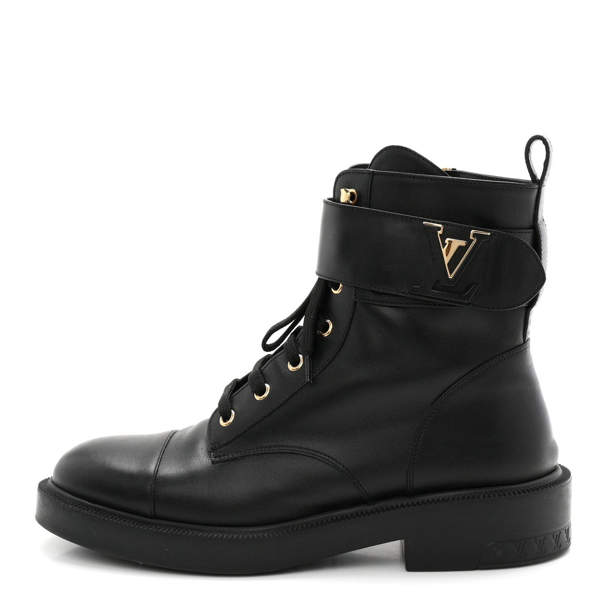 Calfskin Ranger Boots 40 Black