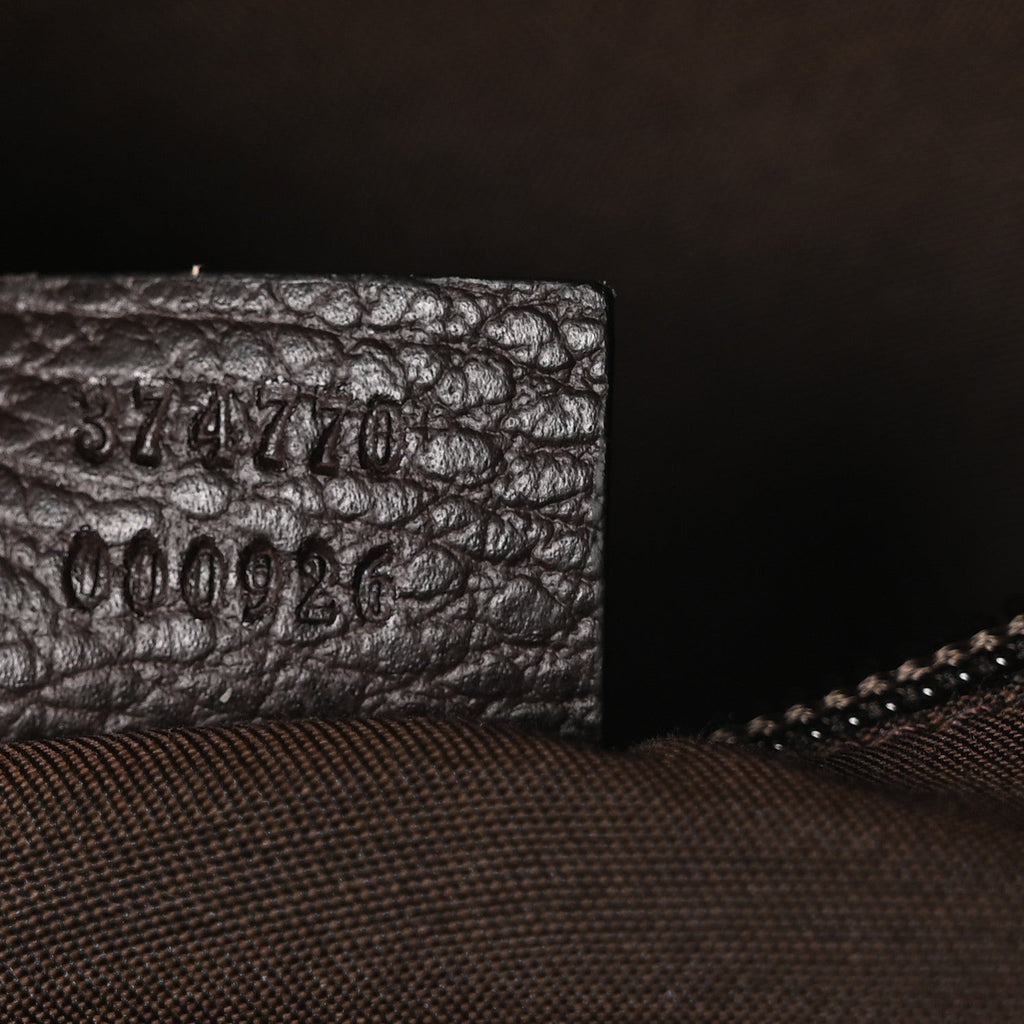 Crystal Monogram Web Large Carry On Duffle Bag Brown