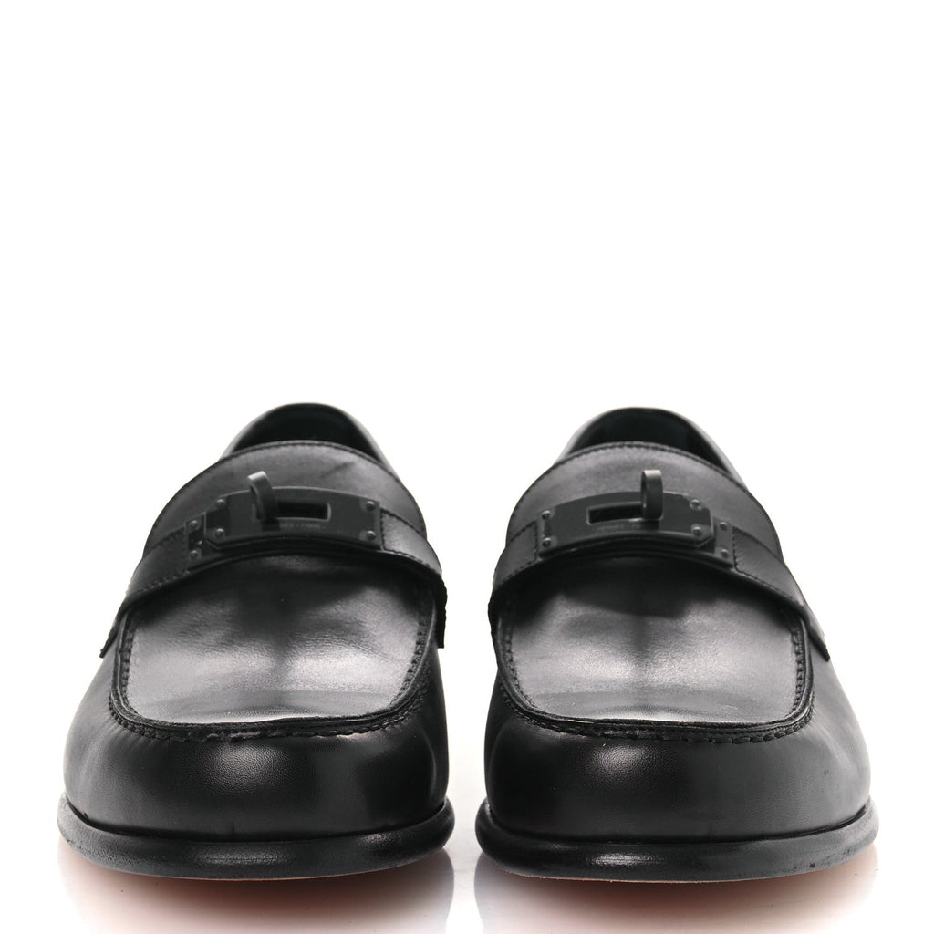 Calfskin Destin Loafer 41 Black