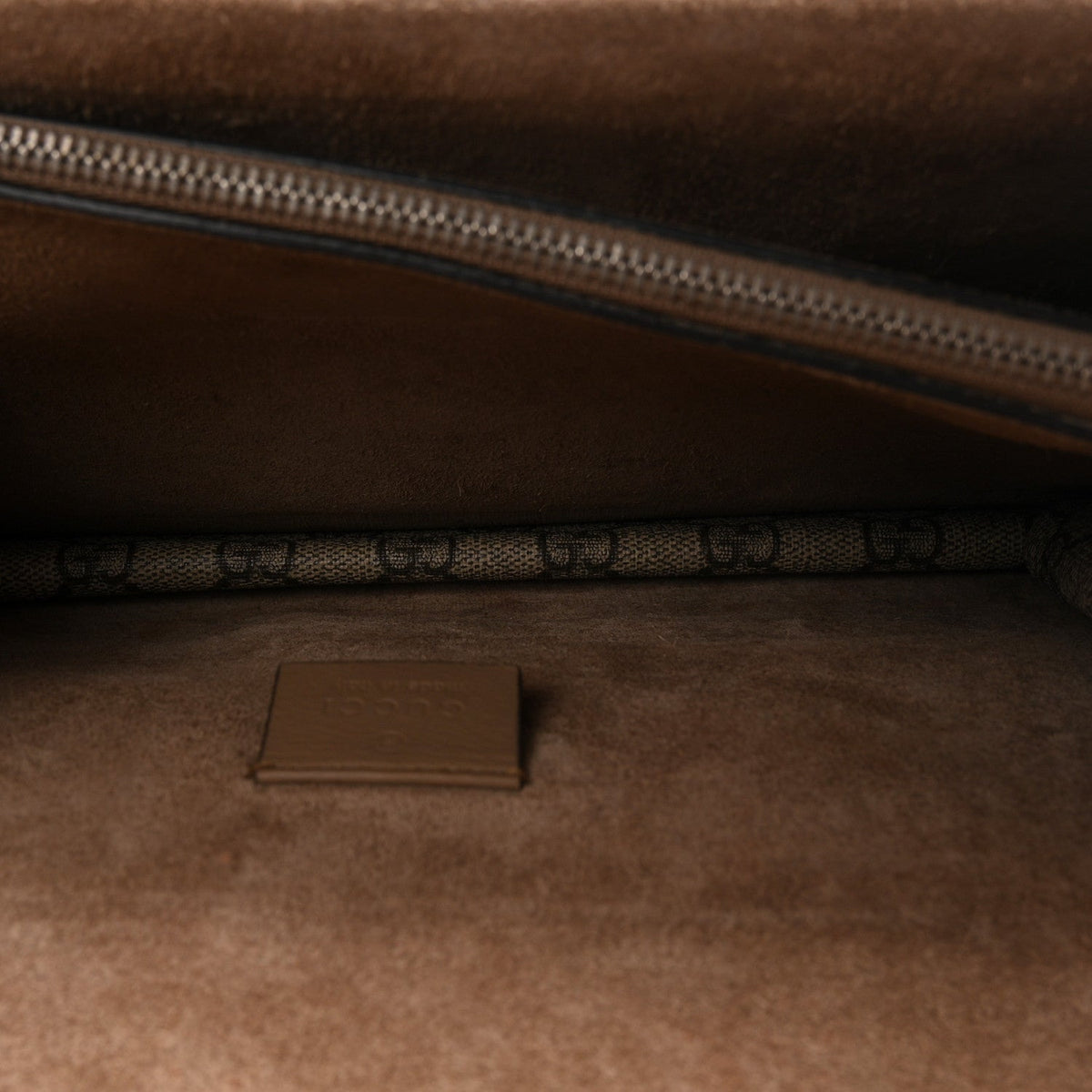 GG Supreme Monogram Small Dionysus Shoulder Bag Taupe