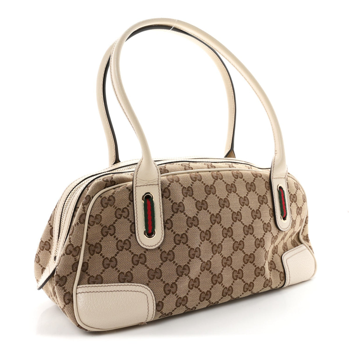 Monogram Small Princy Satchel Off White