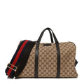 Monogram Dollar Calfskin Boston Duffle Bag Beige Ebony Testa di Moro Marrone Scuro