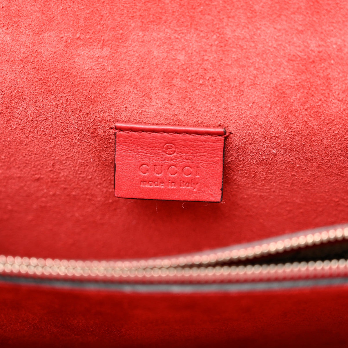 GG Supreme Monogram Small Dionysus Shoulder Bag Red
