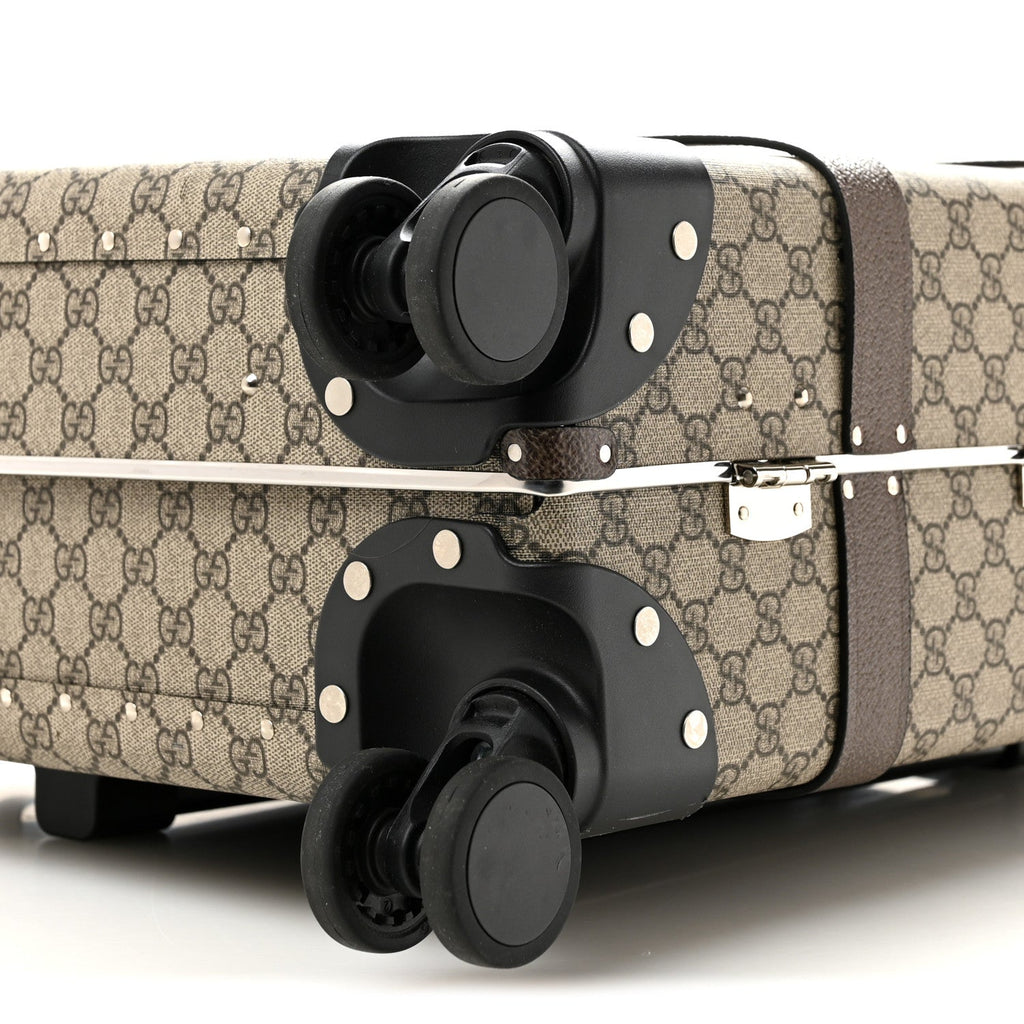 Supreme Monogram Globe-Trotter Carry-On Brown