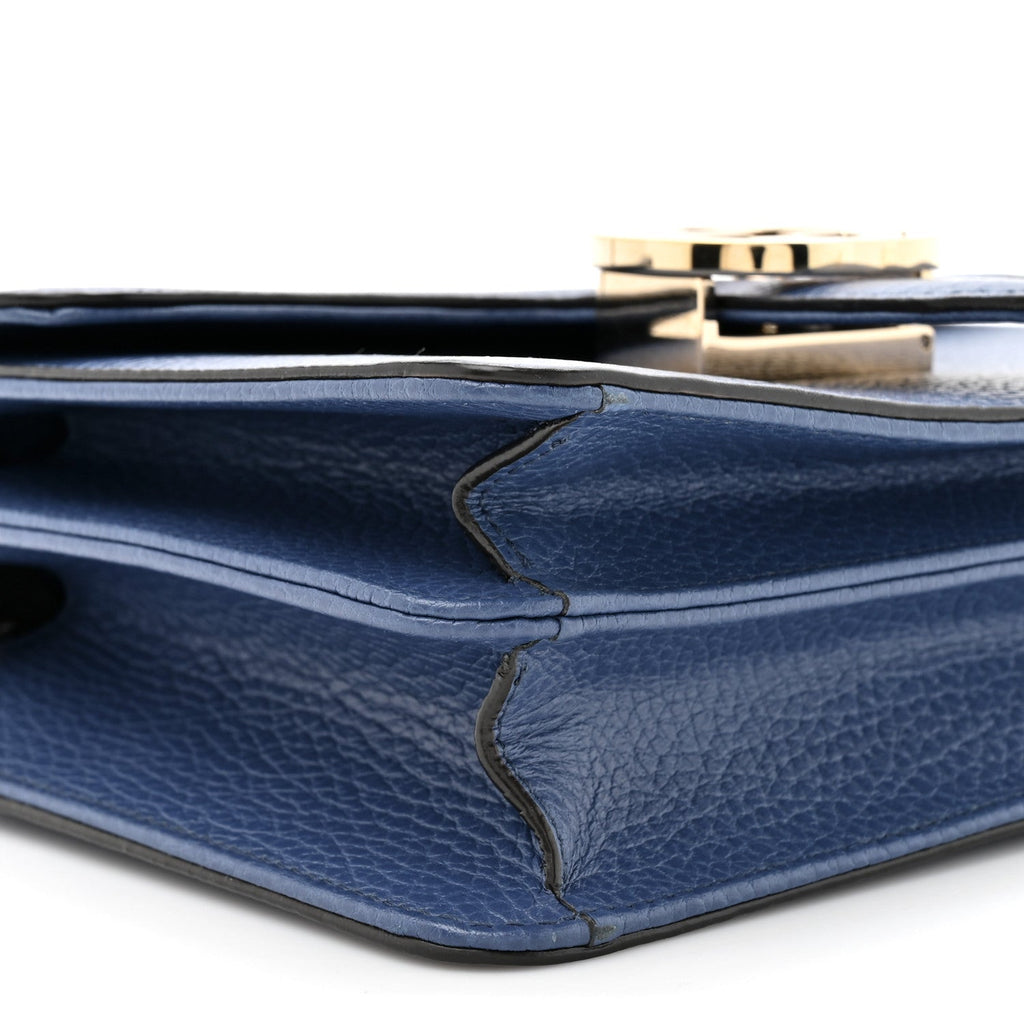 Dollar Calfskin Small Interlocking G Shoulder Bag Caspian