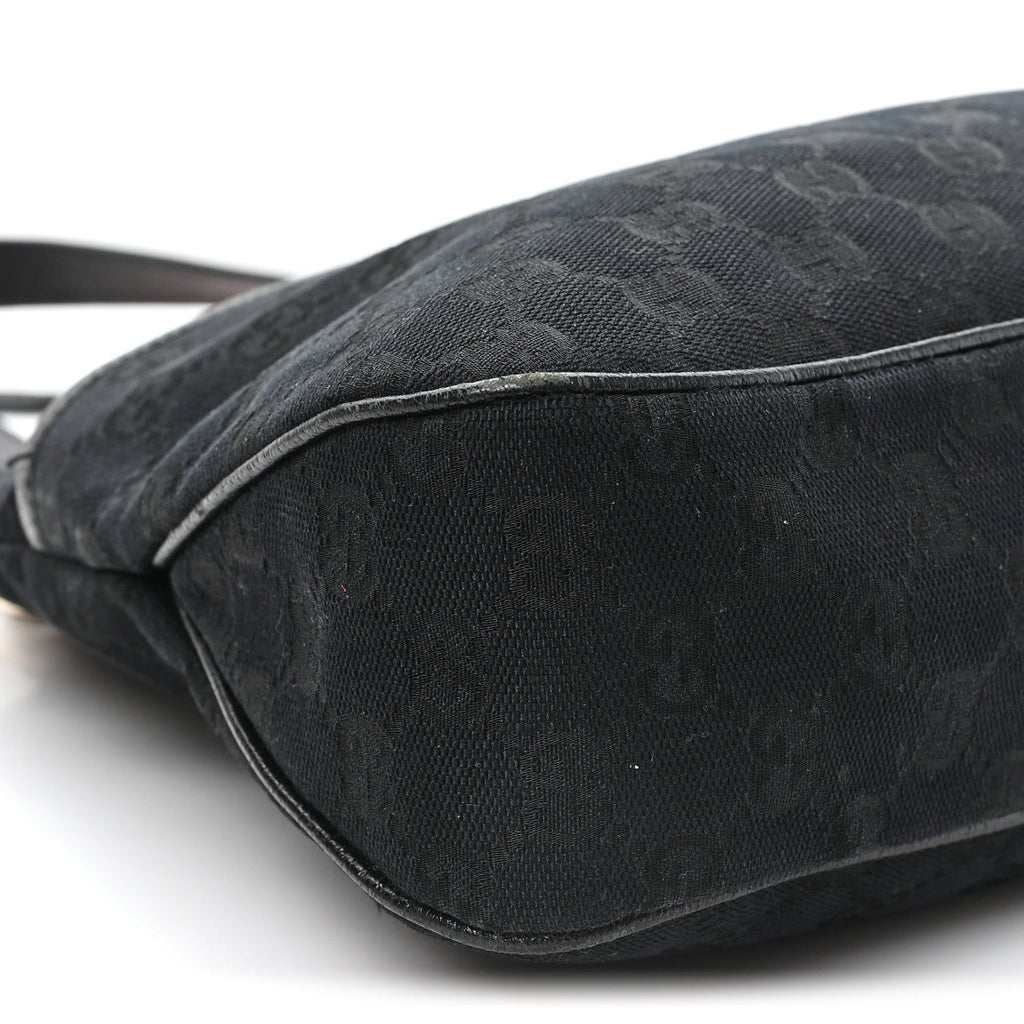 Monogram Medium Charmy Shoulder Bag Black