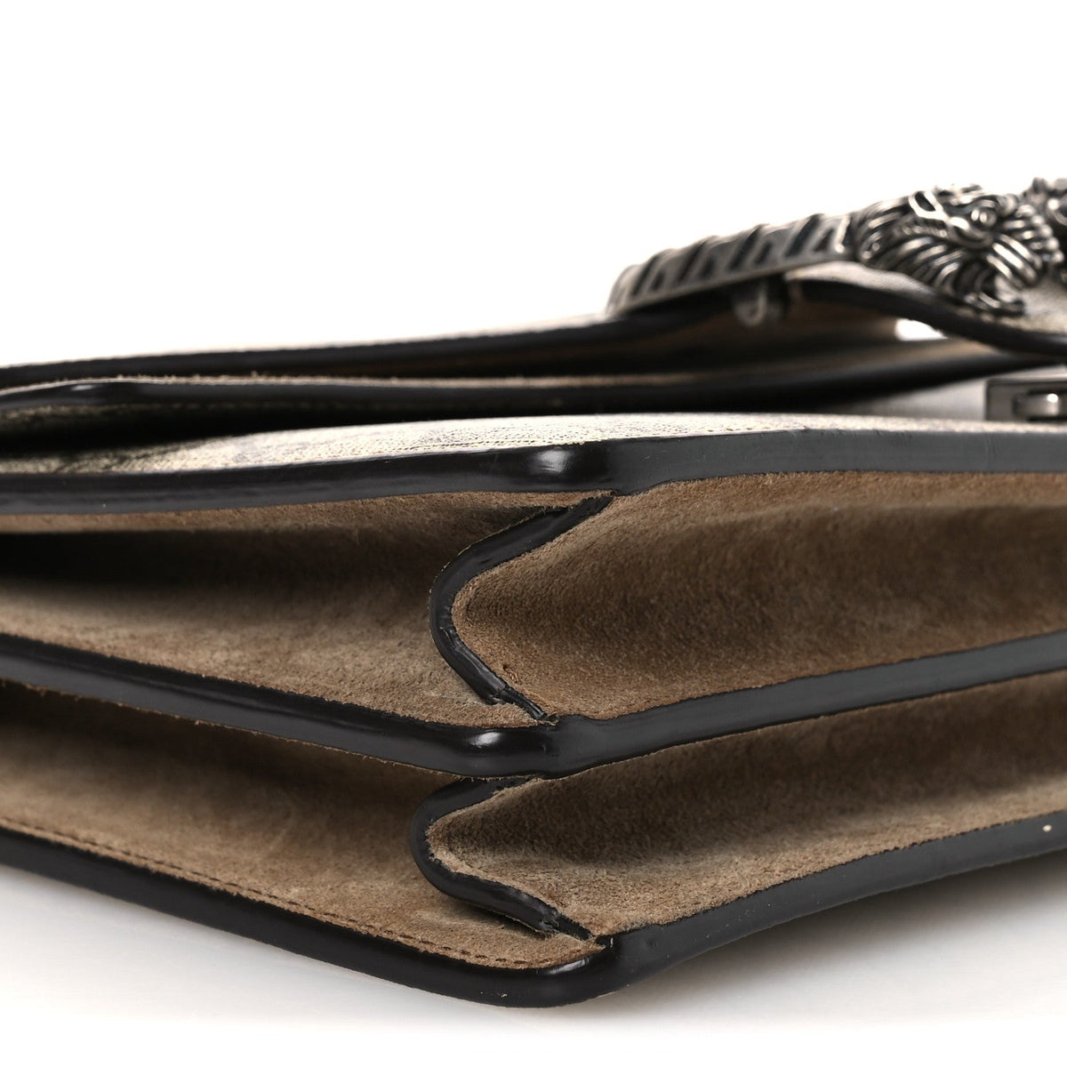 GG Supreme Monogram Small Dionysus Shoulder Bag Taupe Taupe