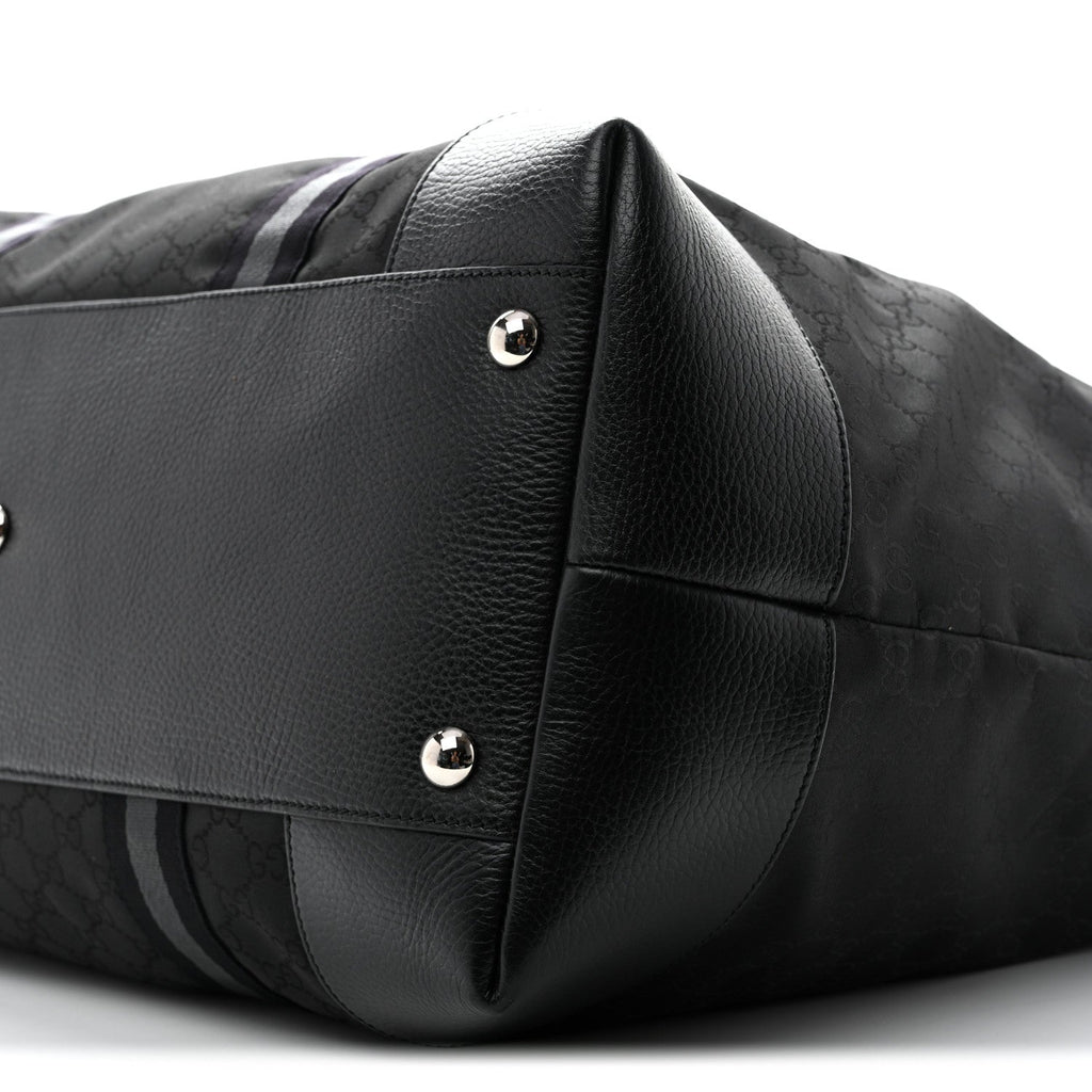 Nylon Monogram XL Duffle Bag Black