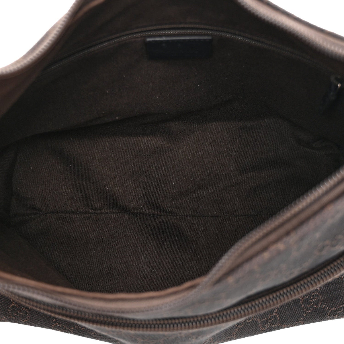 Denim Monogram Small Hobo Dark Brown