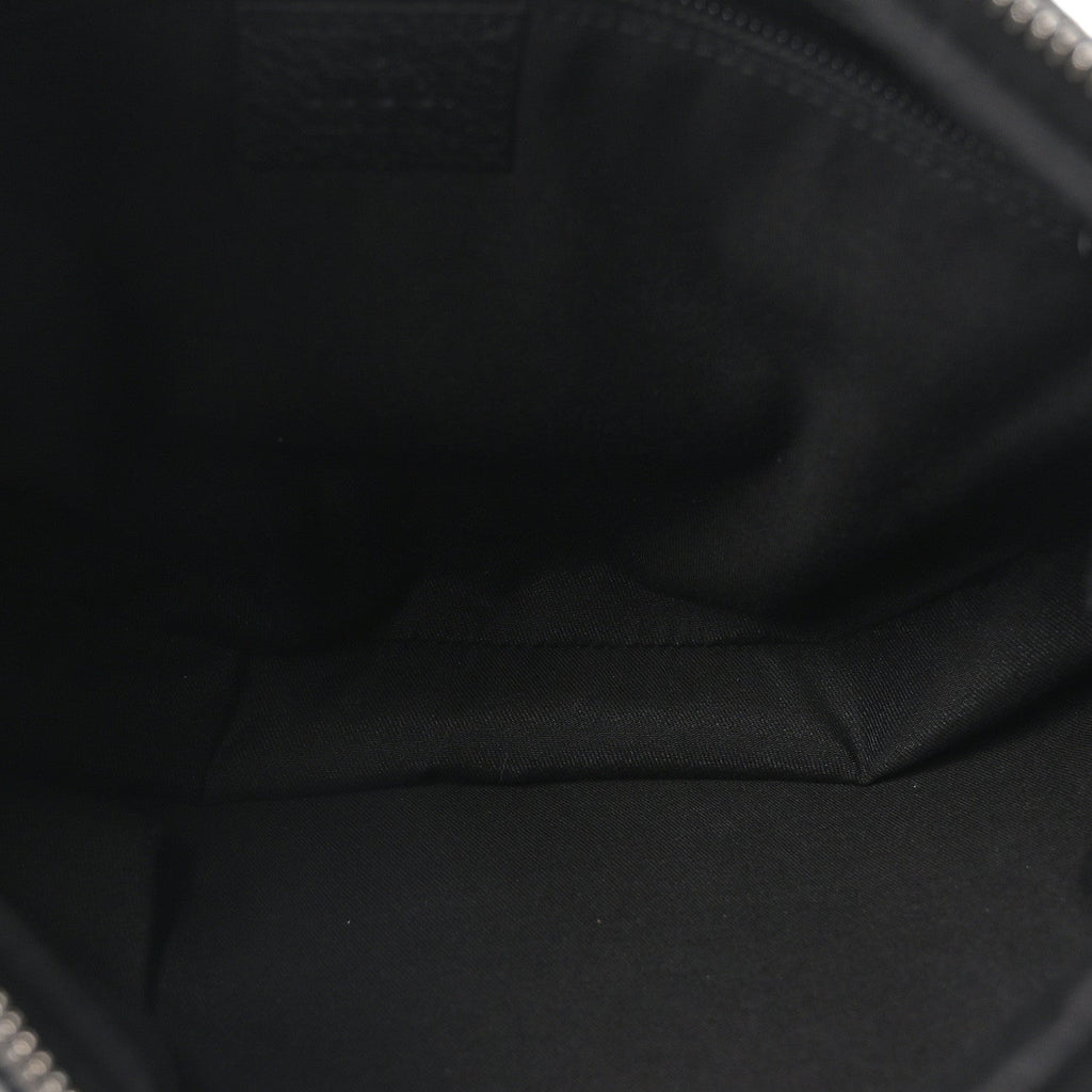 Monogram Medium Half Moon Hobo Black