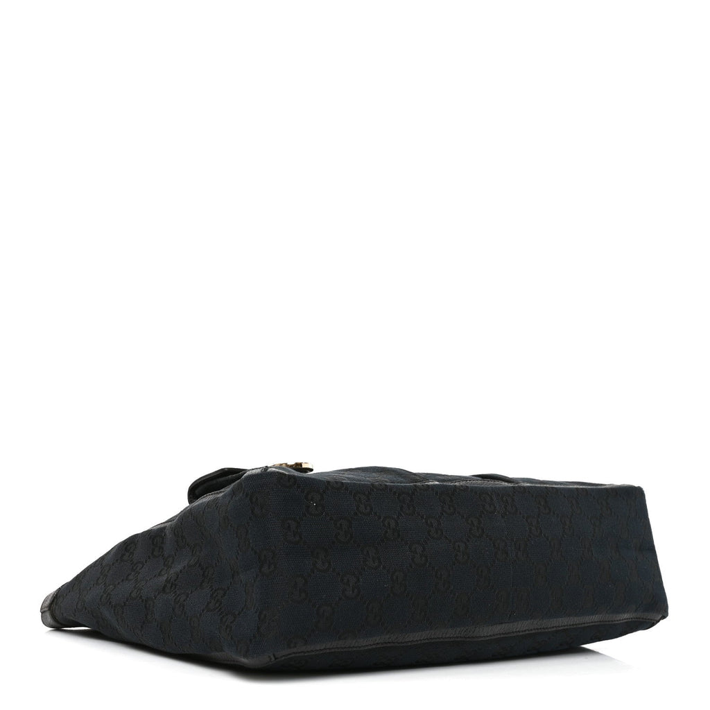 Monogram Abbey D Ring Tote Black