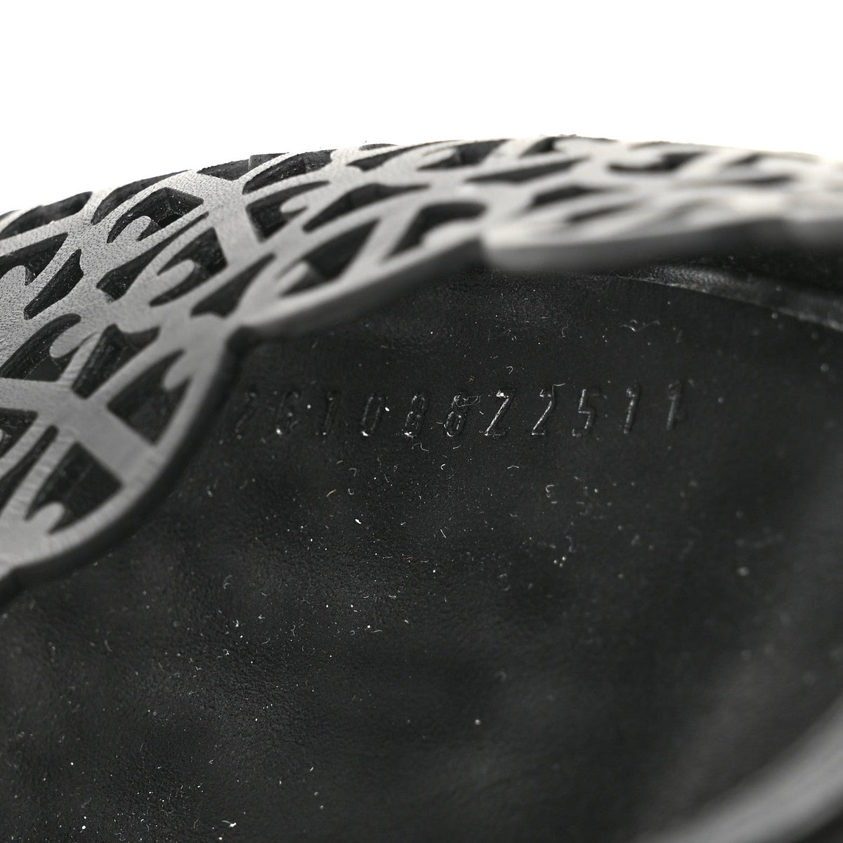 Calfskin Chaine d'Ancre Meli Ballet Flats 38 Black