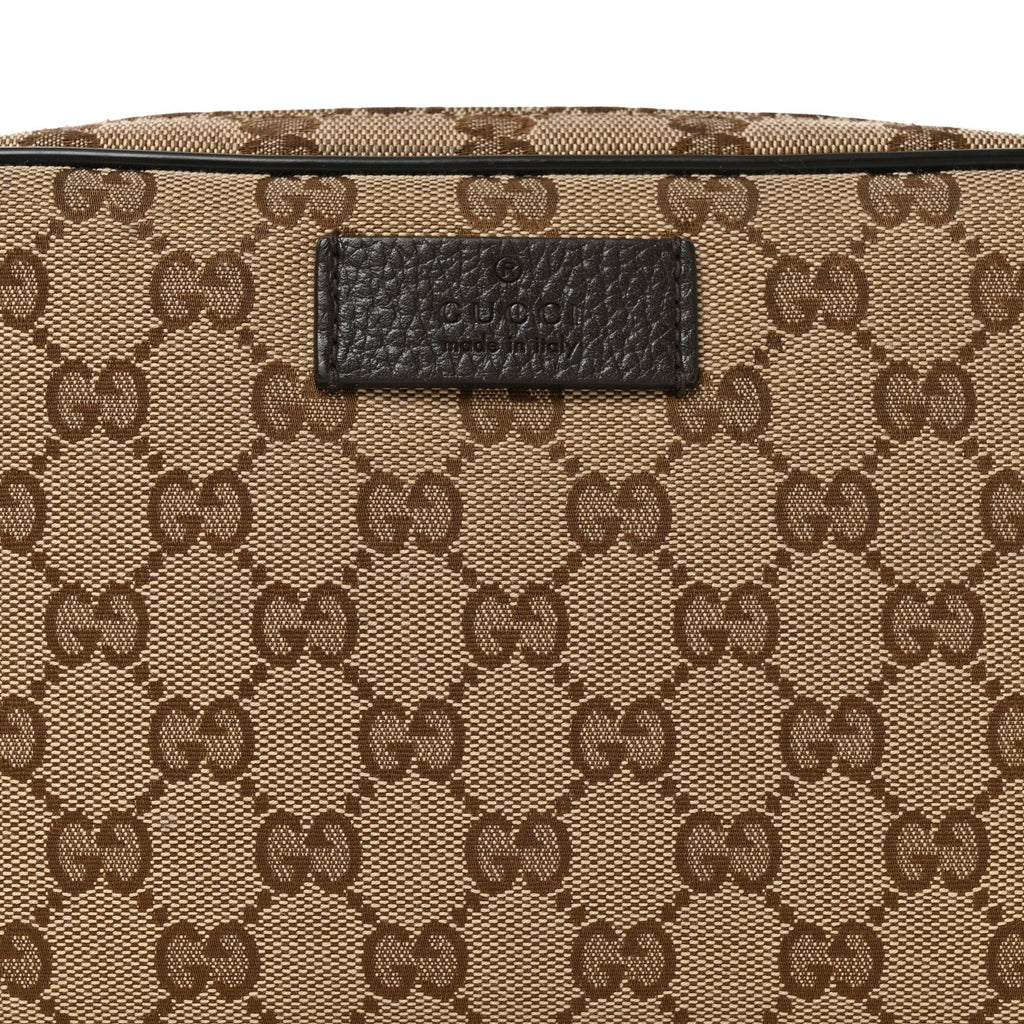 Monogram Belt Bag Dark Brown