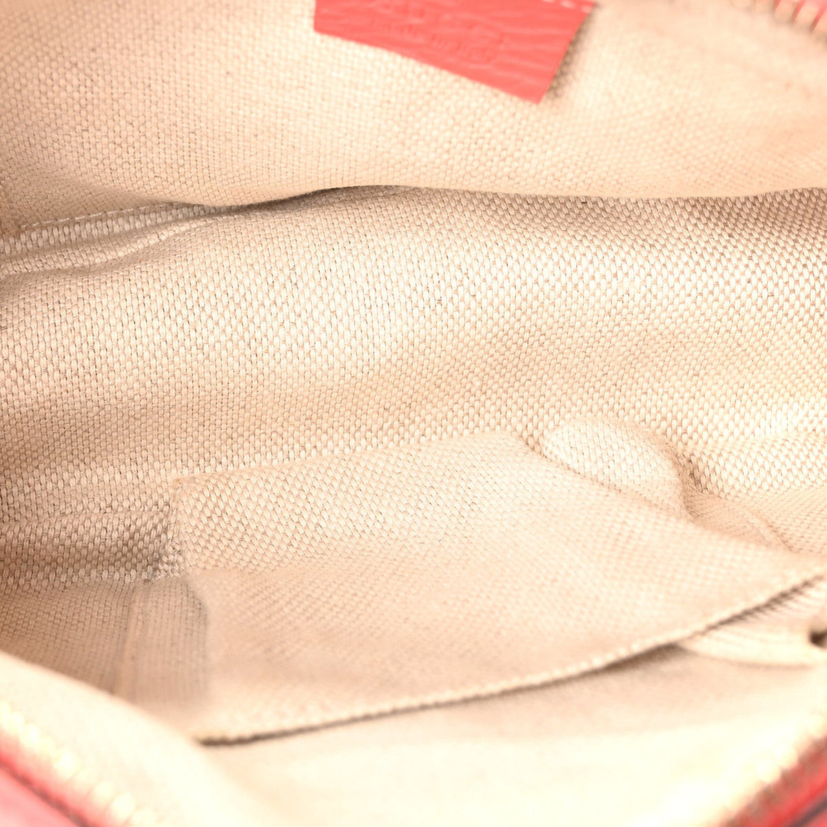 Pebbled Calfskin Small Soho Disco Bag Tabasco Red