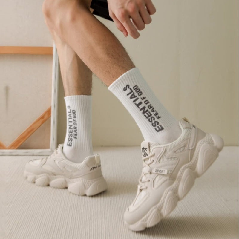 Men socks knee socks