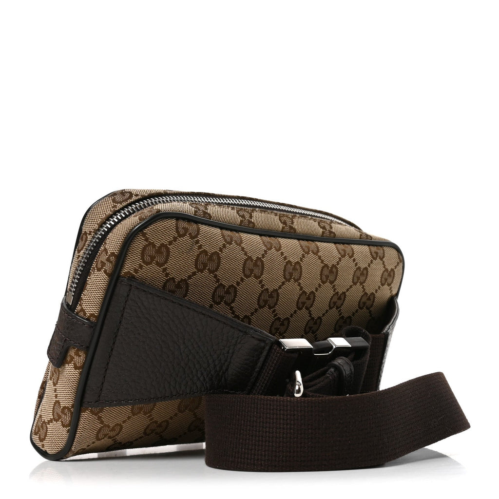 Monogram Belt Bag Dark Brown