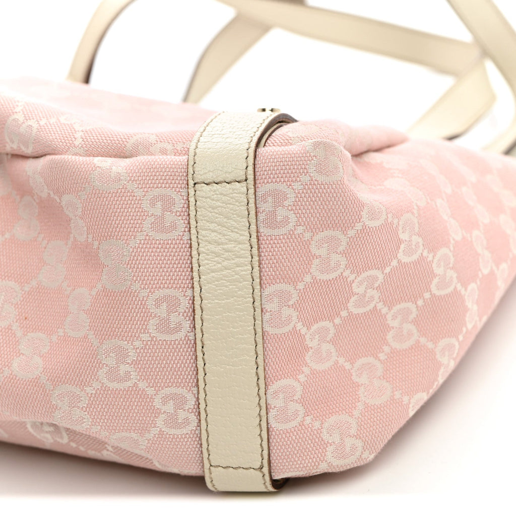 Monogram Medium Abbey Shoulder Bag Pink