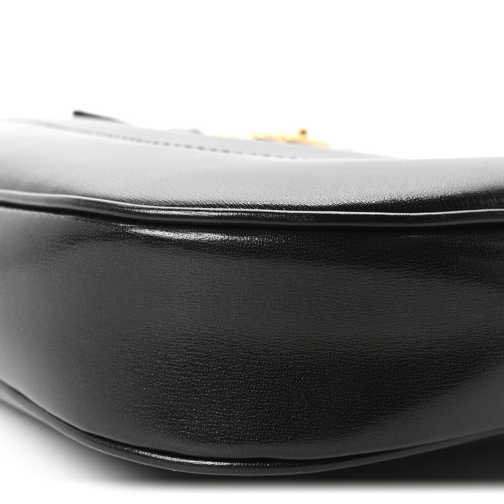 Boarded Dyana Lux Calfskin Medium Jackie 1961 Hobo Black
