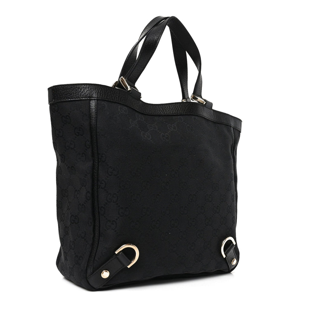 Monogram Small Abbey Tote Black