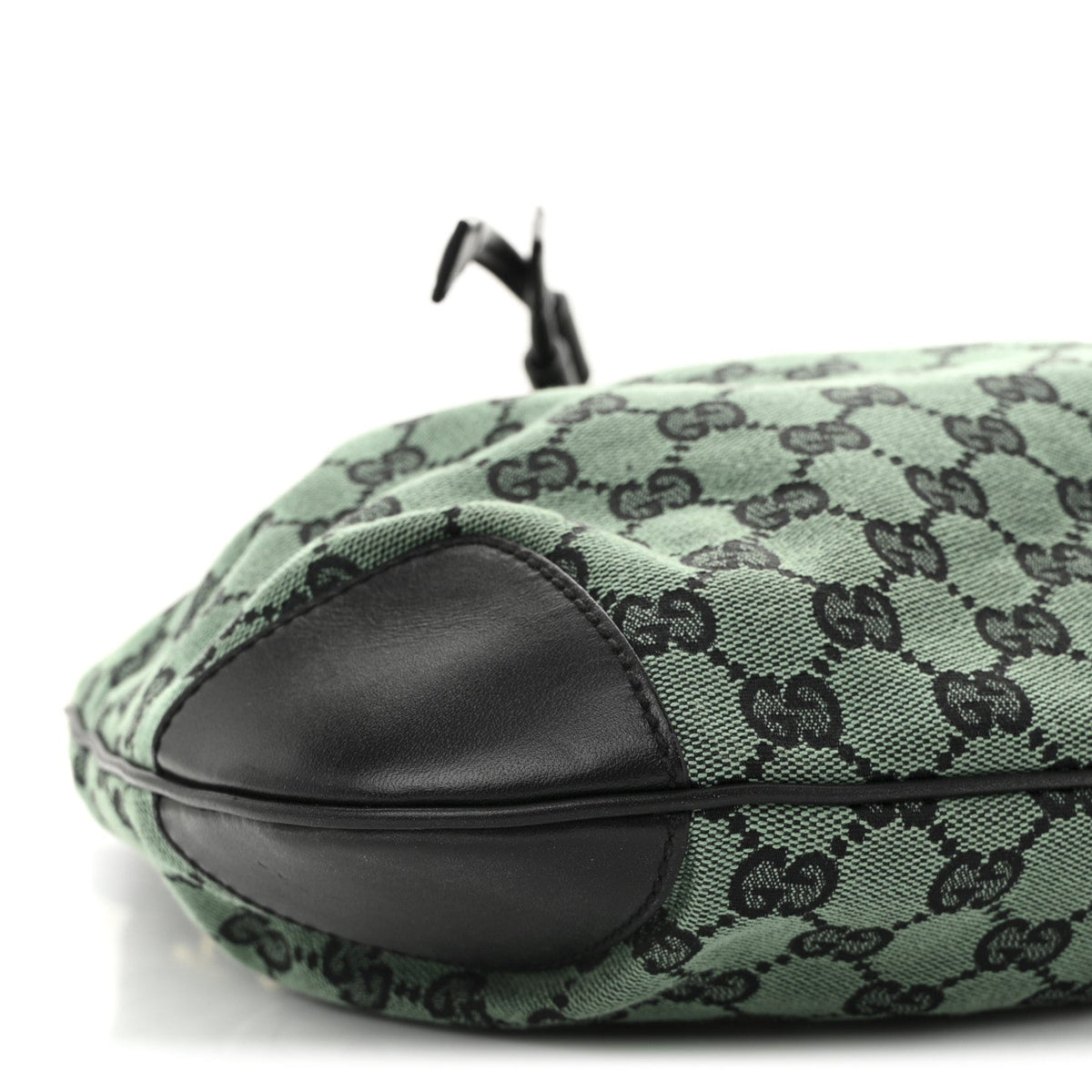 Monogram Drawstring Shoulder Bag Green