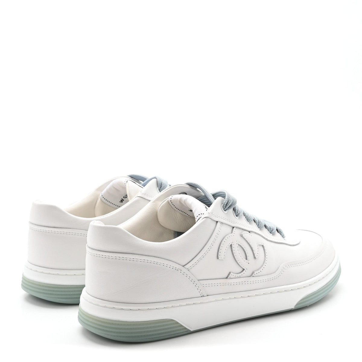 Kidskin Womens CC Sneakers 38.5 White