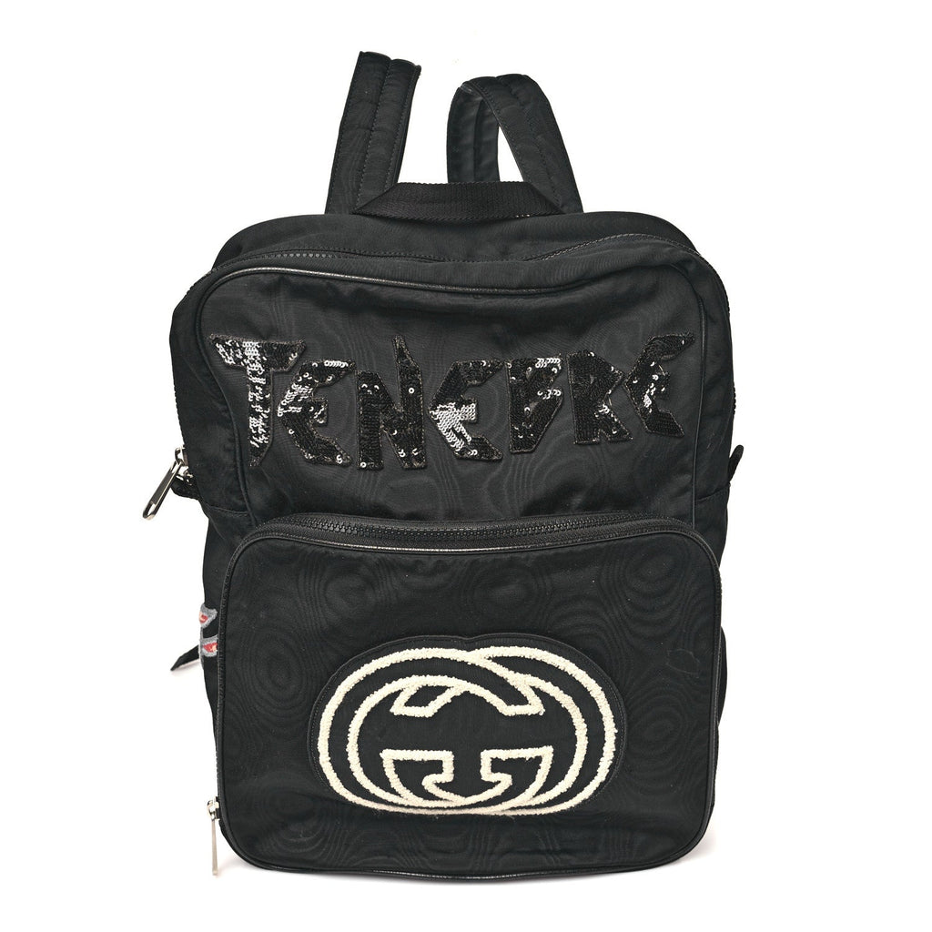 Nylon Tenebre Backpack Black