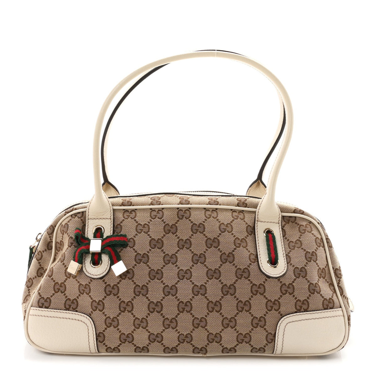 Monogram Small Princy Satchel Off White