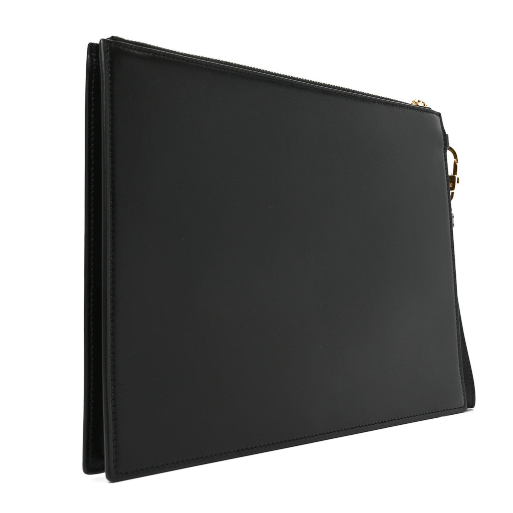 Calfskin Clutch Black