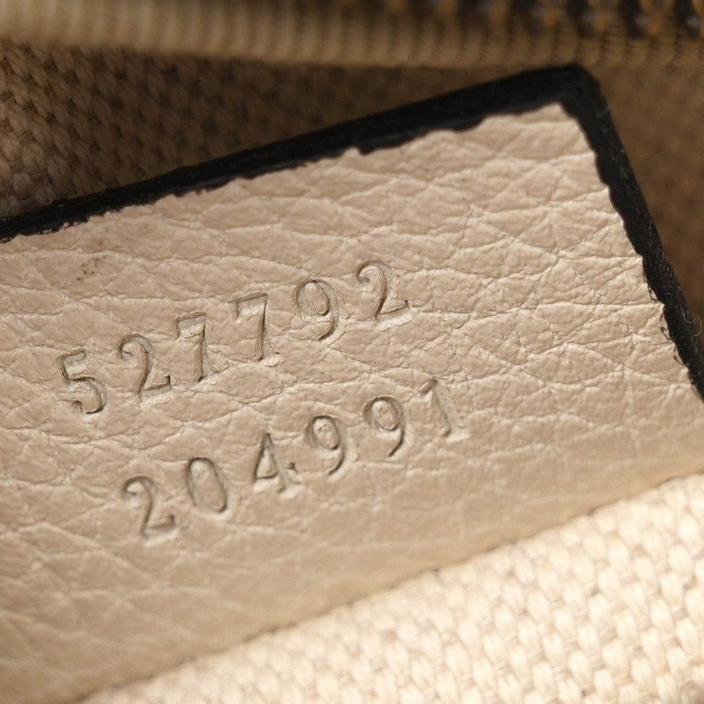 Grained Calfskin Small Logo Belt Bag White
