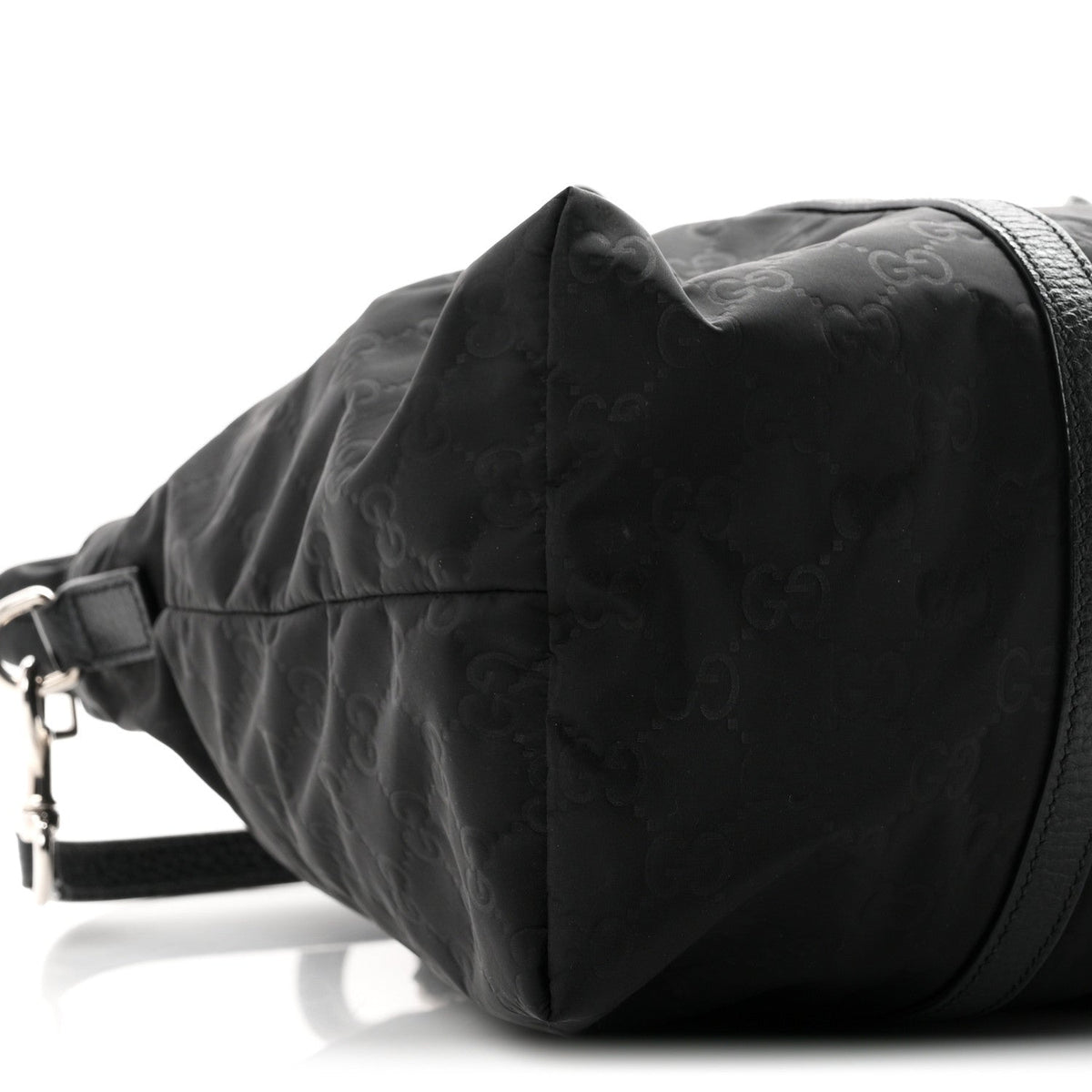 Nylon Monogram Tote Black
