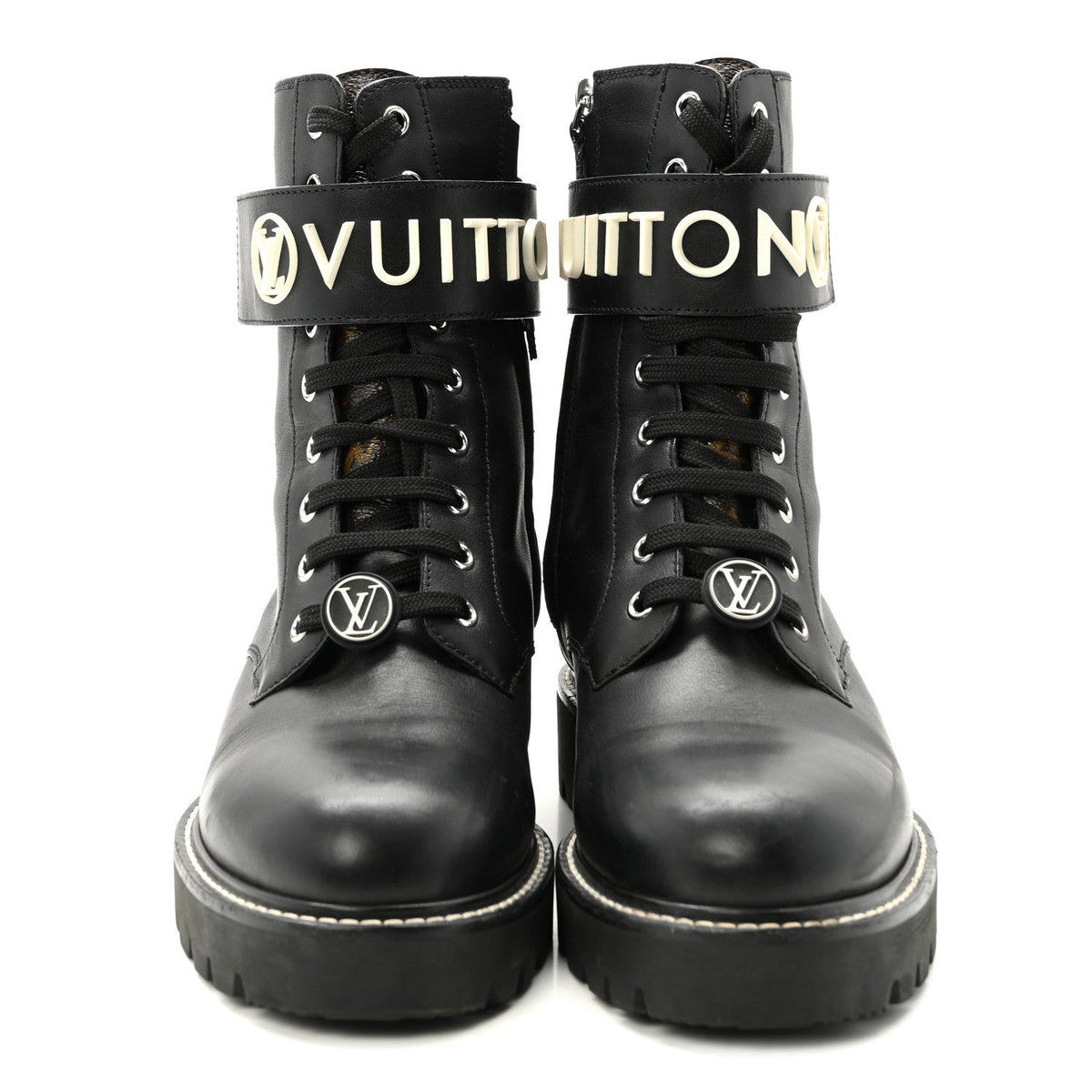 Calfskin Territory Flat Ranger Boots 38 Black
