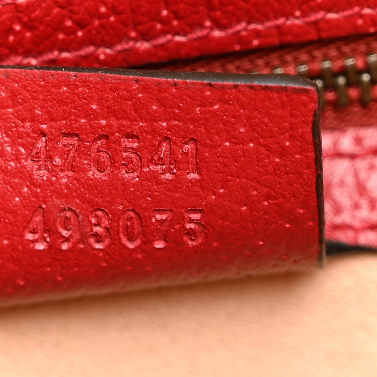 GG Supreme Monogram Small Queen Margaret Top Handle Bag Red