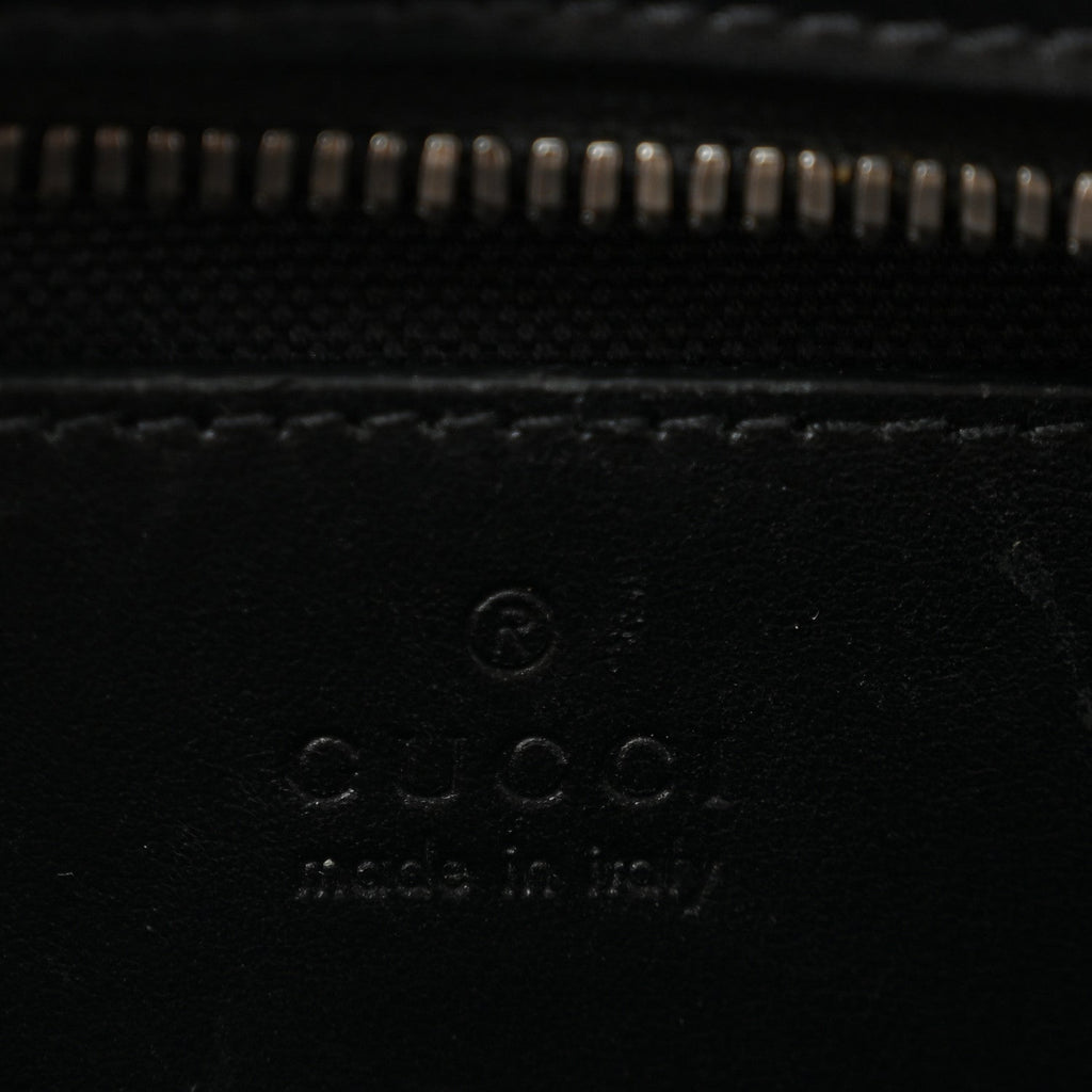 Calfskin Matelasse Monochrome Small GG Marmont Chain Shoulder Bag Black