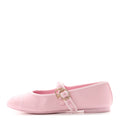 Lambskin Mary Jane Flats 37.5 Light Pink