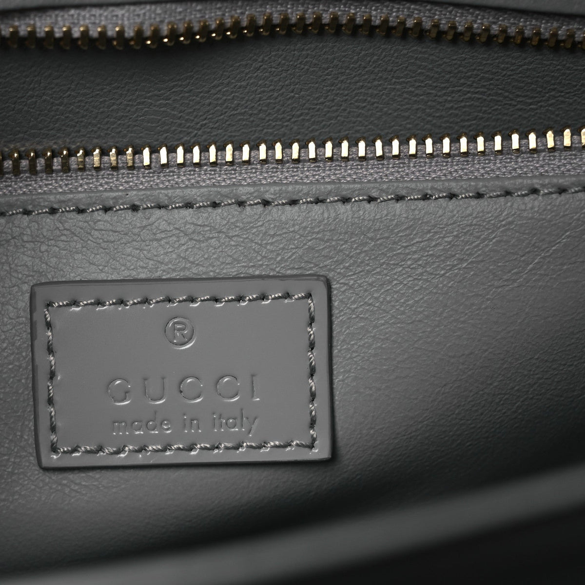 Calfskin Siena Small Shoulder Bag Grey