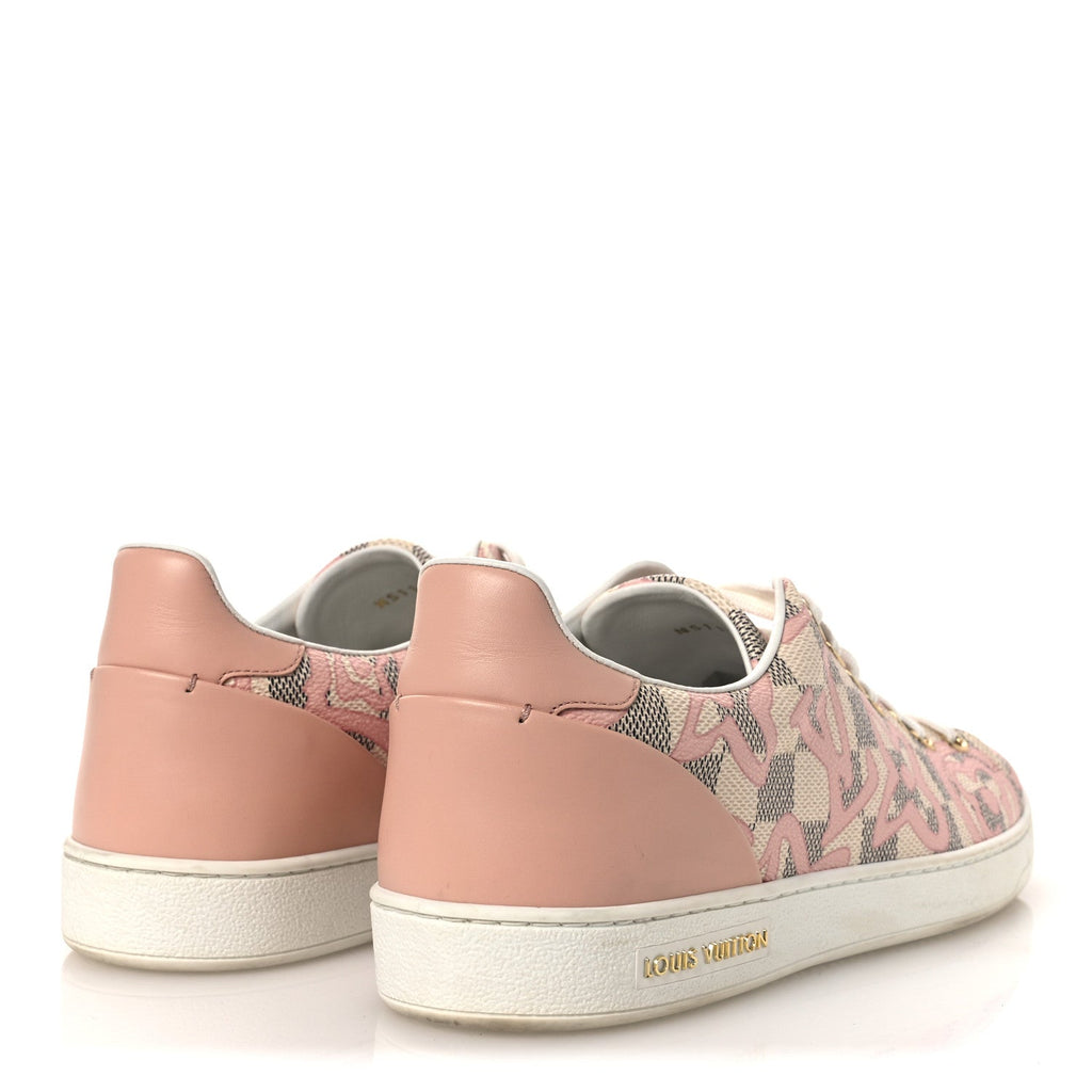 Damier Azur Tahitienne Bora Bora Sneakers 40 Rose Ballerine