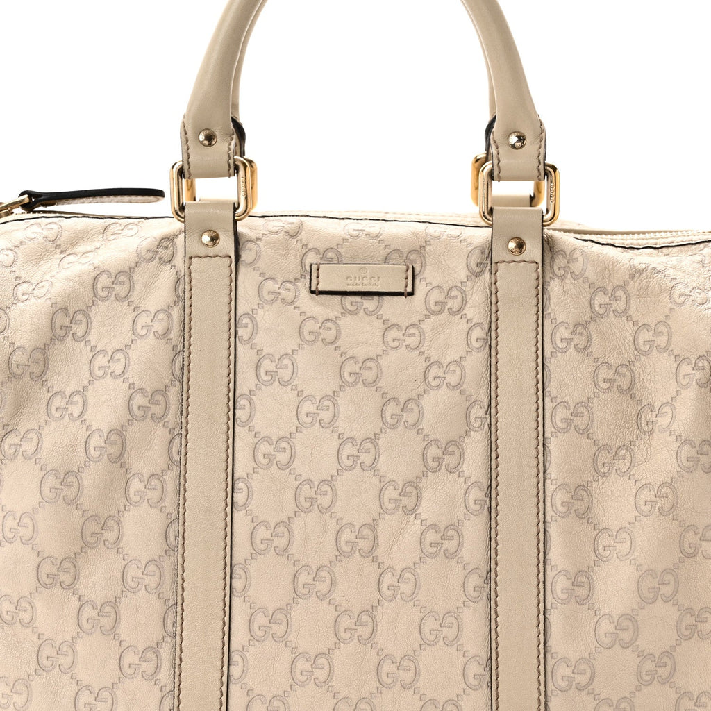 Guccissima Medium Joy Boston Off White