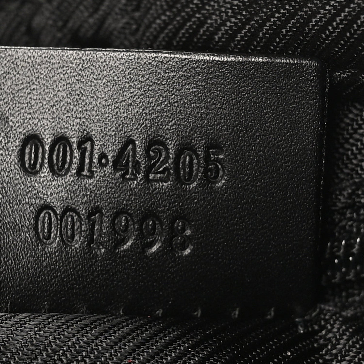 Monogram Shoulder Bag  Black