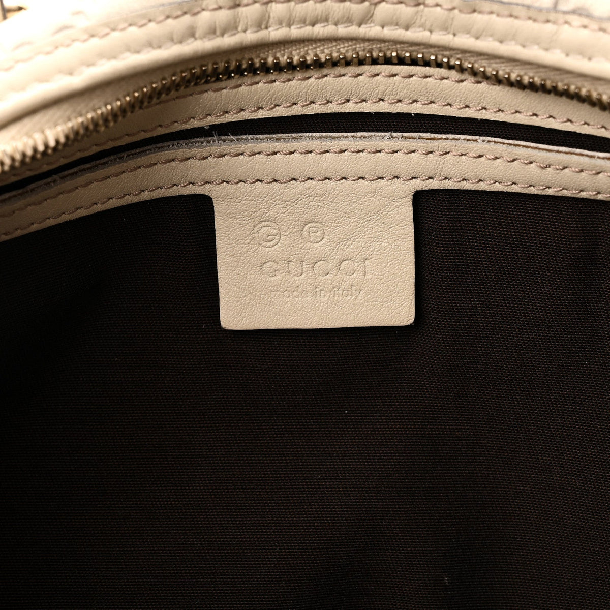 Guccissima Medium Joy Boston Off White