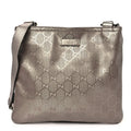 Imprime Monogram Small Flat Messenger Bag Mauve