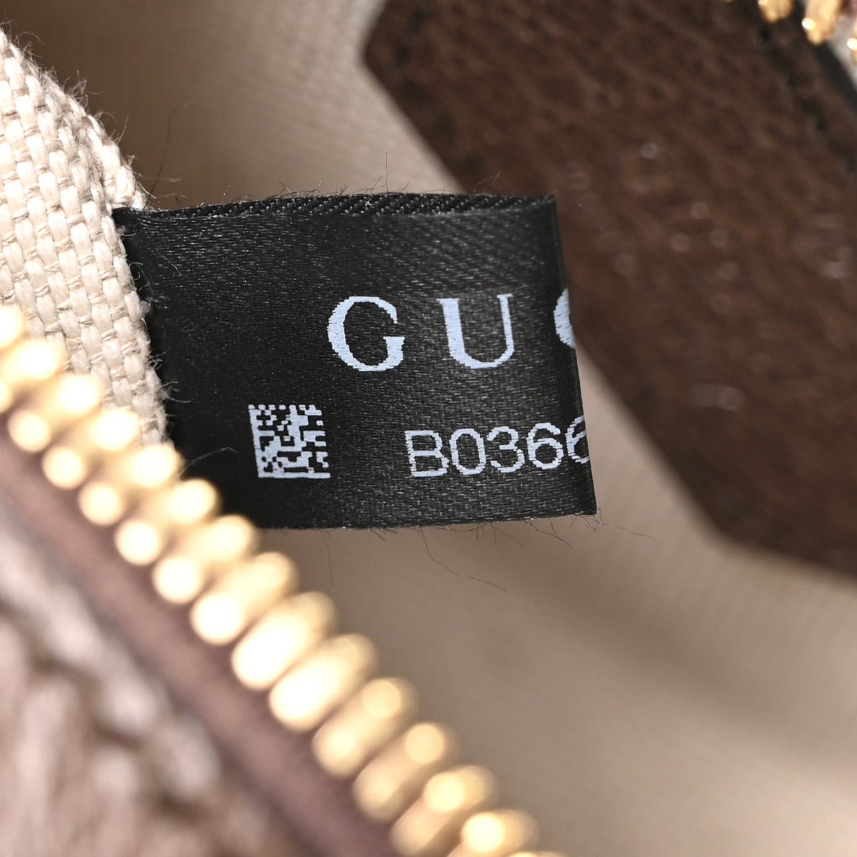 GG Supreme Monogram Equestrian Web Mini Ophidia Round Shoulder Bag Brown