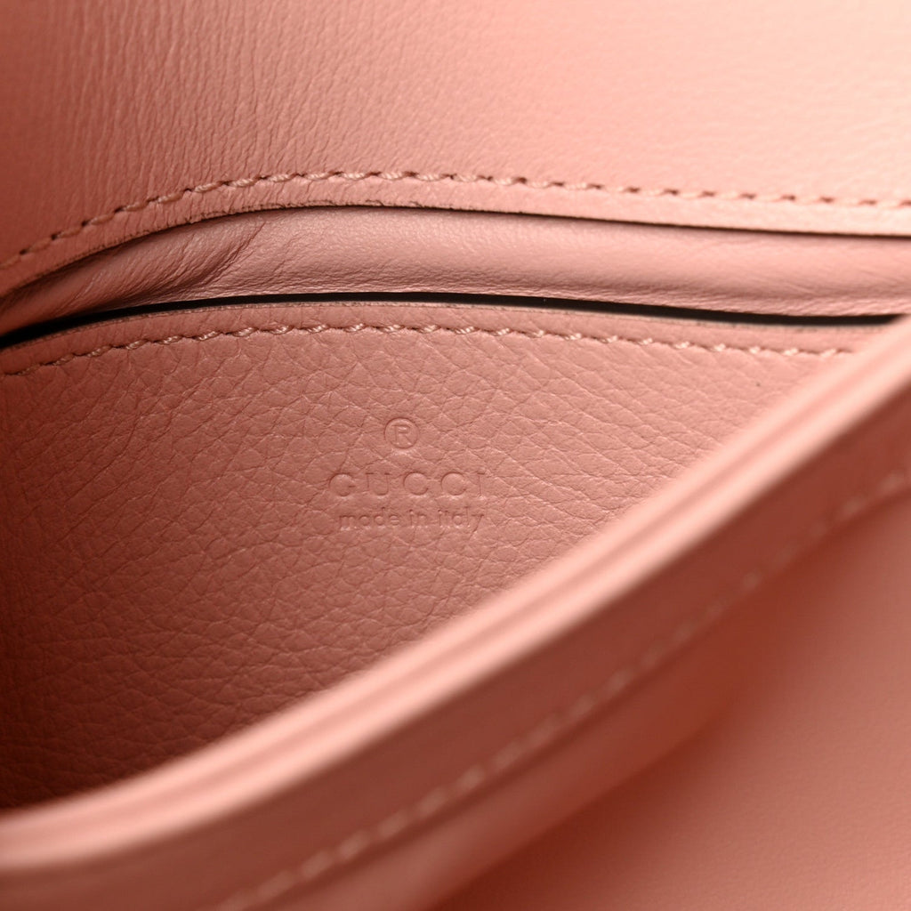 Roxy Calfskin Web Mini Blondie Shoulder Bag Powder Pink