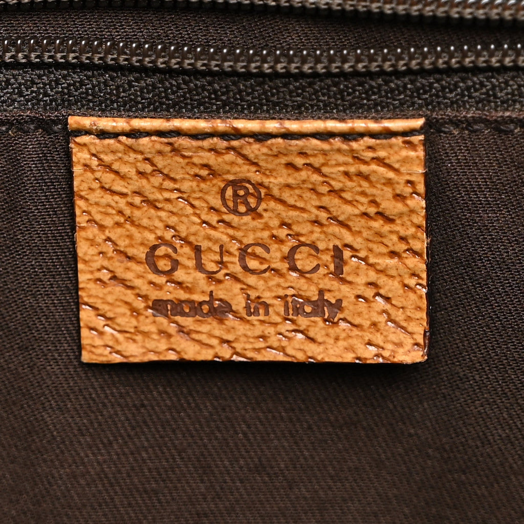 Monogram Large Tote Dark Brown
