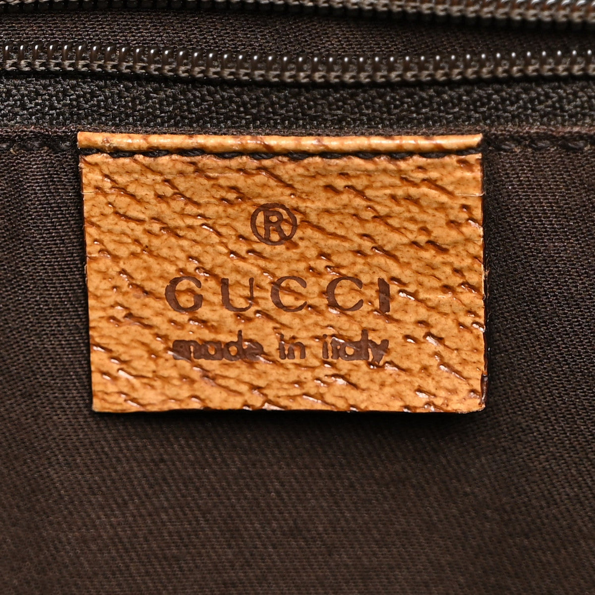 Monogram Large Tote Dark Brown