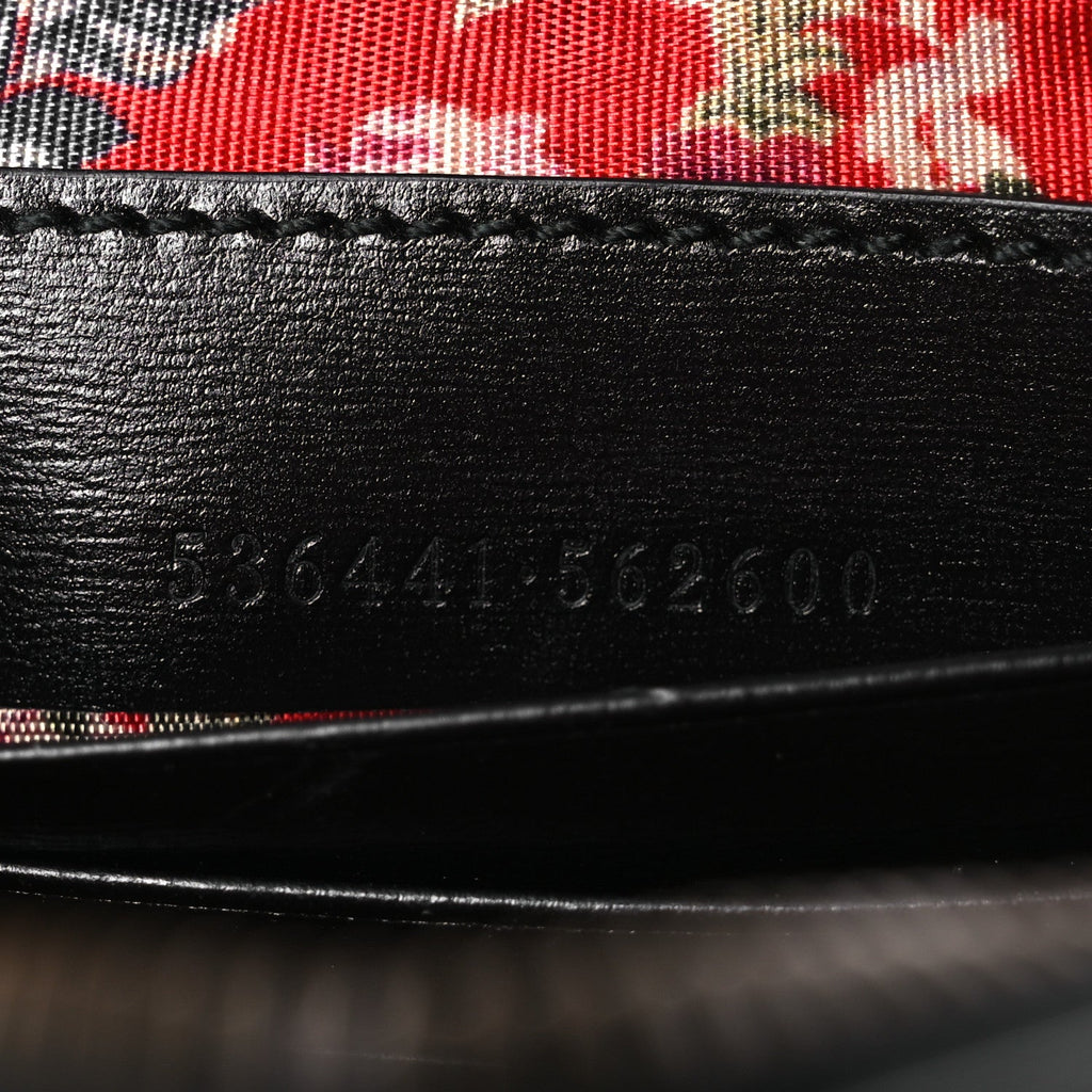 Calfskin Trapuntata Web Mini GG Shoulder Bag Black