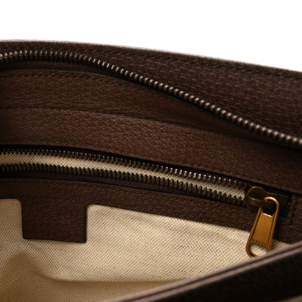 GG Supreme Monogram Web Medium Ophidia Shoulder Bag Beige New Acero